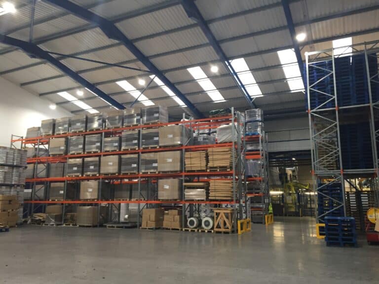 Pallet Racking Systems installed in a warehouse facility by RediRack: The UK's Leading supplier and manufacturer of Pallet Racking